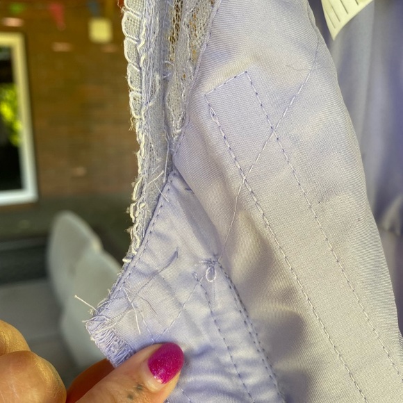 Morilee Gorgeous Lacey Lilac Bridesmaid, Prom, Alternative Wedding Dress (NWOT) - Picture 15 of 16